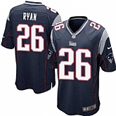 Nike Men & Women & Youth Patriots #26 Logan Ryan Navy Blue Team Color Game Jersey,baseball caps,new era cap wholesale,wholesale hats